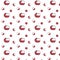 Lychee seamless pattern