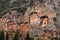 Lycian Tombs Of Caunos