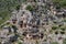 Lycian tombs in Myra, Demre, Turkey