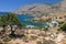 Lykos bay at Crete island