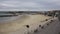 Lyme Regis Dorset England UK beach and harbour