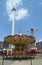 Lynn\'s Trapeze swing carousel in Coney Island Luna Park