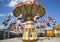 Lynn\'s Trapeze swing carousel in Coney Island Luna Park