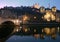 Lyon Fourviere and Church at night