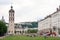 Lyon, France - MAY 19: Bell Tower of Charity near The Place Bellecour.