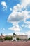 LYON, FRANCE - MAY 19: The Bellecour square. Statue of Louis XIV