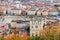 Lyon old town and the cathedral Saint jean, France