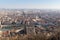 Lyon panorama from top to city dowtown - France Europe