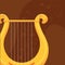 Lyric harp. Lyre