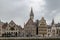 Lys river embankment (Graslei), Ghent, Belgium