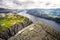 Lysefjord From Pulpit Rock