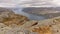 Lysefjord and surrounding mountains, view from Preikestolen rock