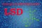 Lysergic acid diethylamide LSD. Chemical formula, molecular st