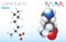 Lysine (Lys, K) amino acid molecule. (Chemical formula C6H14N2O2)