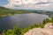 Lyster Lake in Eastern Townships, Canada