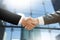M&A (MERGERS AND ACQUISITIONS) , Businessman handshake working a