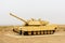 M1A1 Abrams main battle tank in outdoor museum - Boise, Idaho, USA - 2020