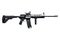 M416 gun, Automatic weapon isolated black , military army