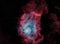 M8, The Lagoon Nebula, In Narrowband Bicolor