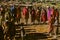 Maasai tribe in the Serengeti Park