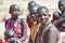 Maasai tribe women with babies and children, Tanzania