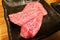 Mable premium grade Wagyu Japanese raw beef thick slice steak
