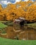 Mabry mill in autumn