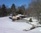 Mabry Mill in winter