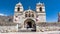 Maca Church in Colca Canyon area. Chivay, Caylloma, Peru.