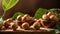 Macadamia nut natural delicacy bowl health table tasty edible healthy snack selection nutrition
