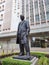 Macao China Macau Doctor Dr. Sun Yat Sun Bronze Figure Sculpture Kiang Wu Hospital Museum Entrance Architecture Arts Craftsmanship