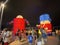 Macao China Macau Wynn Cartoon Robot Lantern led Mid Autumn Festival Lakeside Promenade