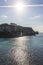 Macarella beach from an aerial view, Minorca, Menorca, Balearic