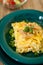 Macaroni cheese or spatzle egg noodle