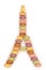Macarons Eiffel Tower french colorful.
