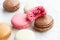 Macarons (small French cake)