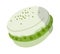 Macaroon dessert with matcha cream flat icon