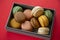 Macaroons dessert gift,