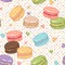 Macaroons pattern