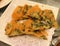 Macau Cantonese Cuisine Fried Green Onion Pancake Dish Soy Sauce Snack Dish Dim Sum Restaurant Chinese Food