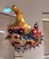 Macau Galaxy Art Gallery Bamboo Sculpture Qilin Kirin Dance Structure Display Macao Crafts Craftsmanship Museum