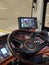 Macau Hotel Bus Driver Steering Wheel Navigation Speaker Phone Microphon Station Interactive Emergency Response
