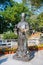 Macau - January 17, 2018 :The statue of father Matteo Ricci in t