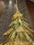 Macau MGM Cotai Golden Christmas Tree Gold Leaves Festive Decorations Macao Xmas Flower Nature Interior Design Indoor