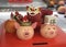 Macau Pigs Cakes Sweet Treats Macao French Dessert Chinese New Year Mousse Cake Mahjong Tangerine Lion Dance Head