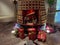 Macau Portuguese Hotel Grand Lapa Lobby Giant Gingerbread Christmas Tree Arts Macao Treasure xmas Mosaic Collage Museum Gallery