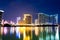 Macau skyline at night