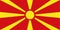 Macedonia flag vector