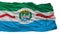 Maceio City Flag, Brasil, Isolated On White Background
