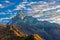 Machapuchare Mountain in Nepal